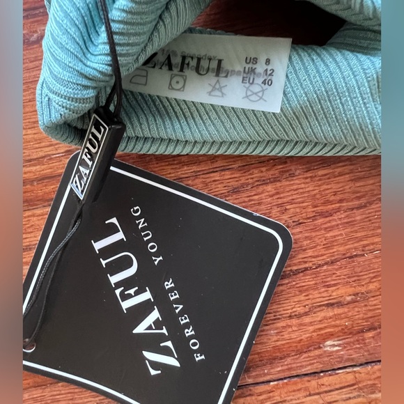NWT ZAFUL- teal bikini - Picture 2 of 2